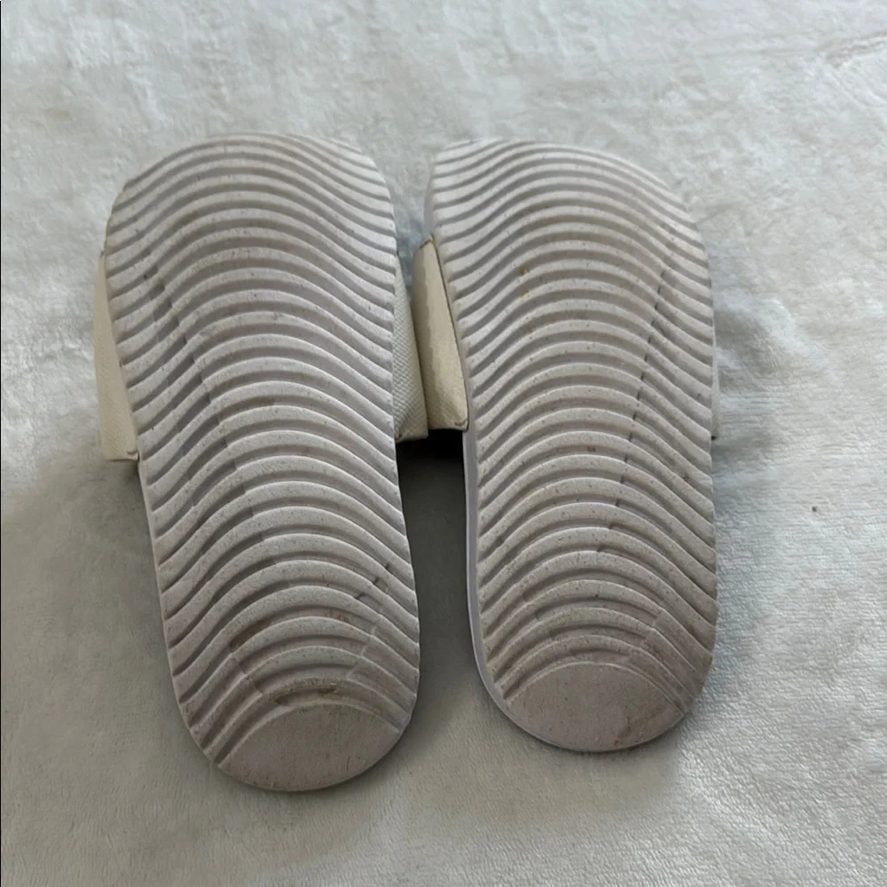 Nike Black and White Slide Sandals
